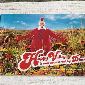 Y2K Diesel Red and Blue Happy Valley Promo Booklet